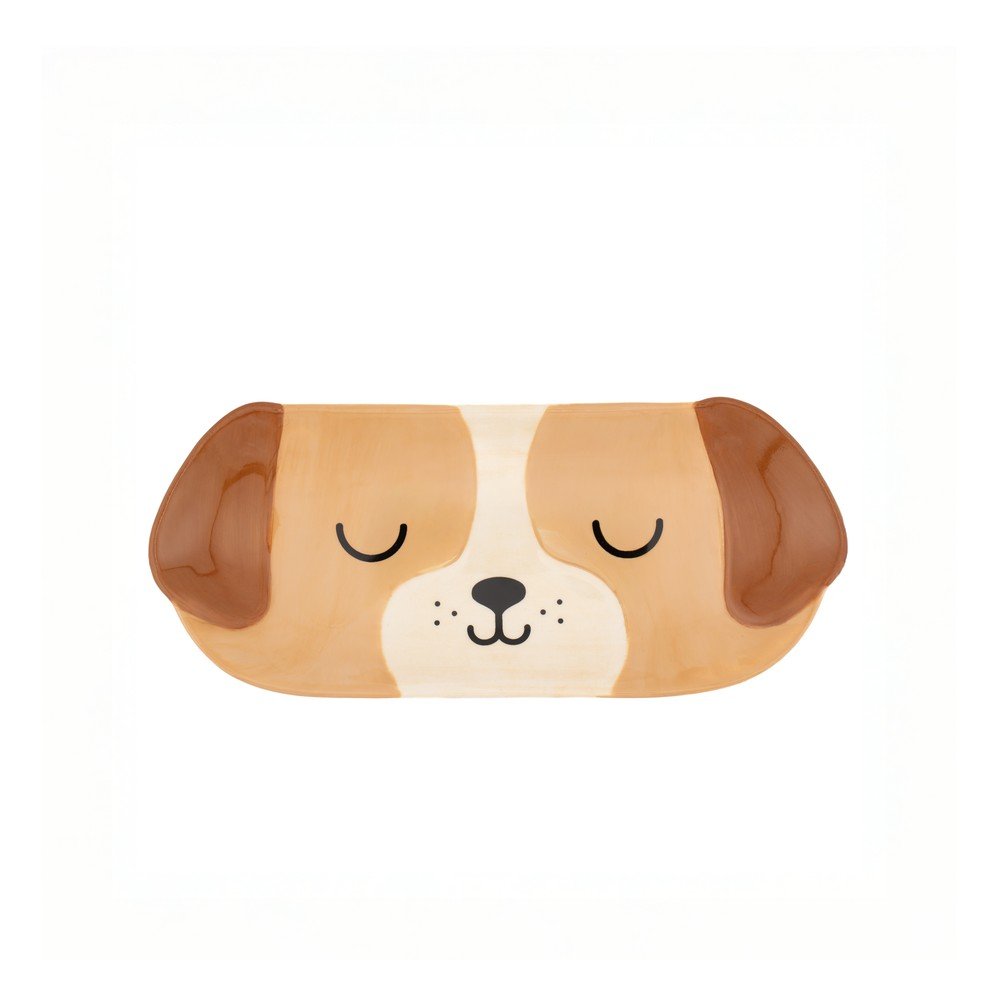 E-shop Keramická dekoratívna tácka 19x8 cm Dog – Sass & Belle