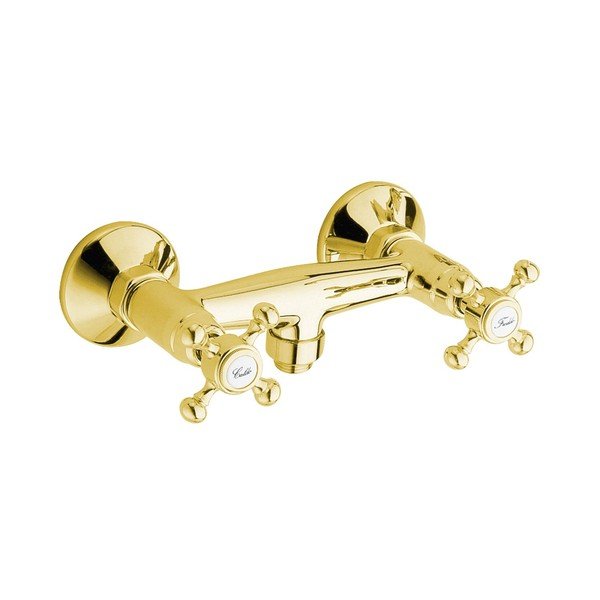 Nástenná sprchová batéria v zlatej farbe (1 výstup) Antea – Sapho