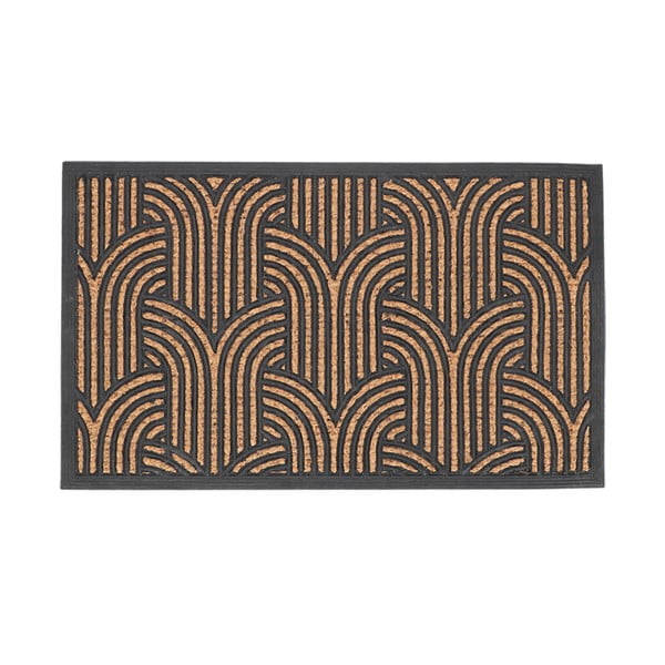 Rohožka z kokosového vlákna 46x76 cm Art Deco – Esschert Design