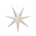 V striebornej farbe vianočná svetelná dekorácia ø 75 cm Solvalla – Markslöjd