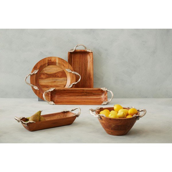 Drevená tácka 14x54 cm Vine – Premier Housewares-image-2