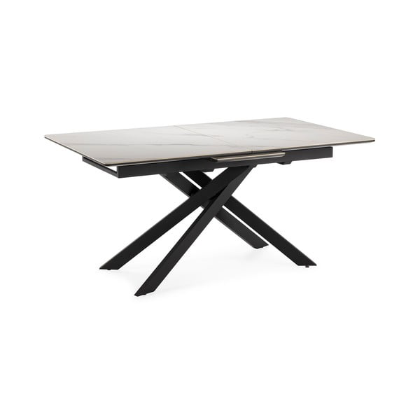 Rozkladací jedálenský stôl s prídavnou doskou s keramickou doskou 89,5x160 cm Belma – Marckeric-image-3