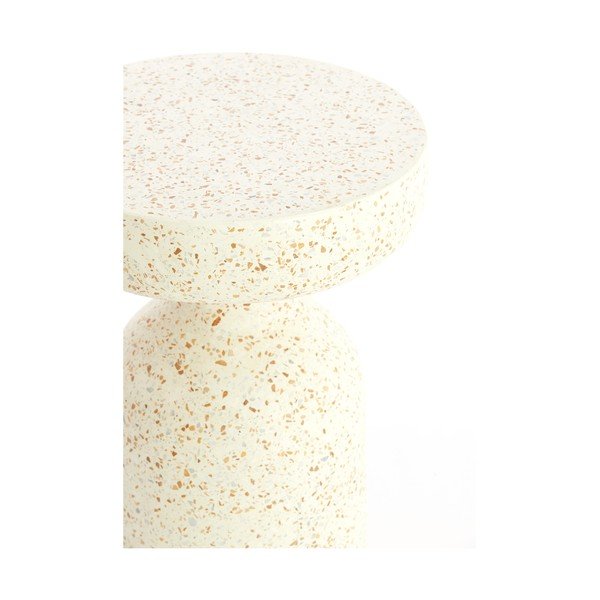 Terrazzo okrúhly odkladací stolík ø 32 cm Moravit – Light & Living-image-4