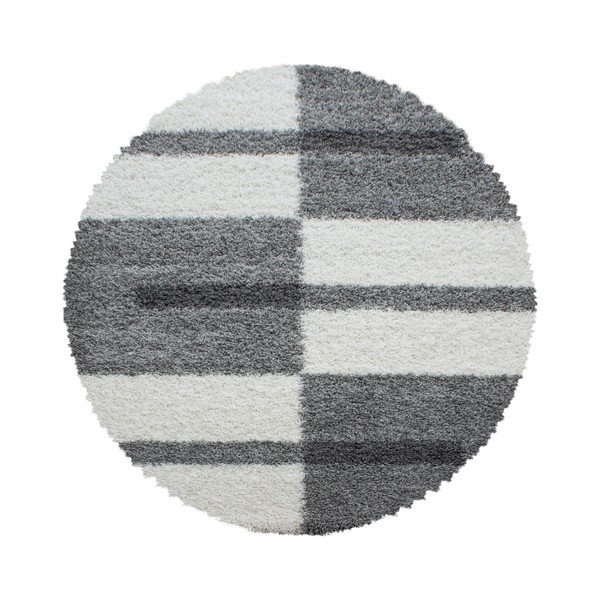 Sivý okrúhly koberec ø 120 cm Gala – Ayyildiz Carpets