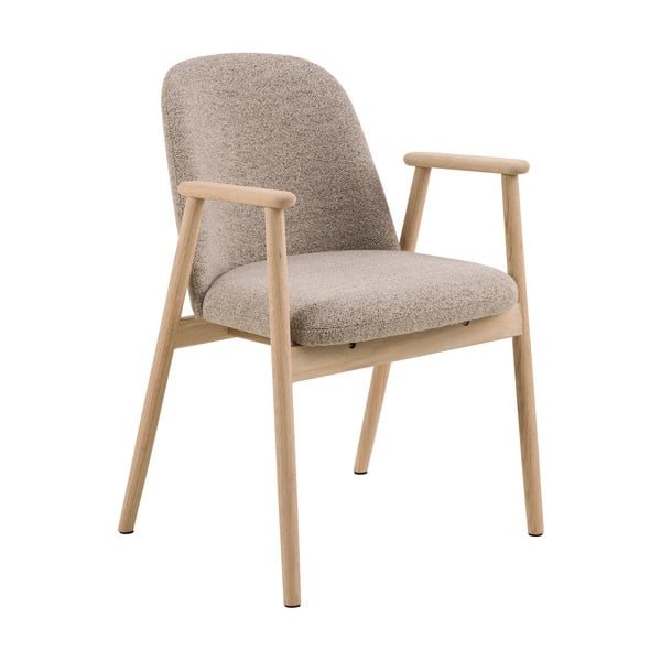 Béžová jedálenská stolička Leo – Actona