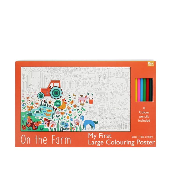 Omaľovánky On the Farm – Rex London