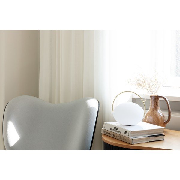 Biela LED stolová lampa so stmievačom (výška  19 cm) Orbit – UMAGE-image-3