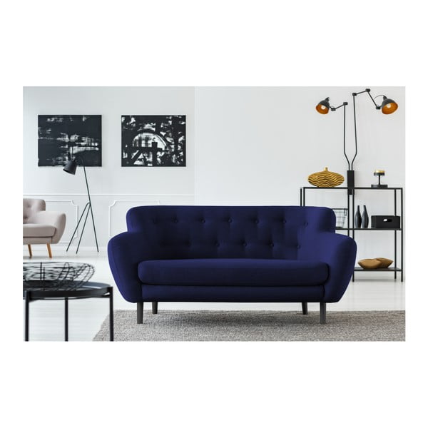 Modrá pohovka Cosmopolitan design Hampstead, 162 cm-image-4