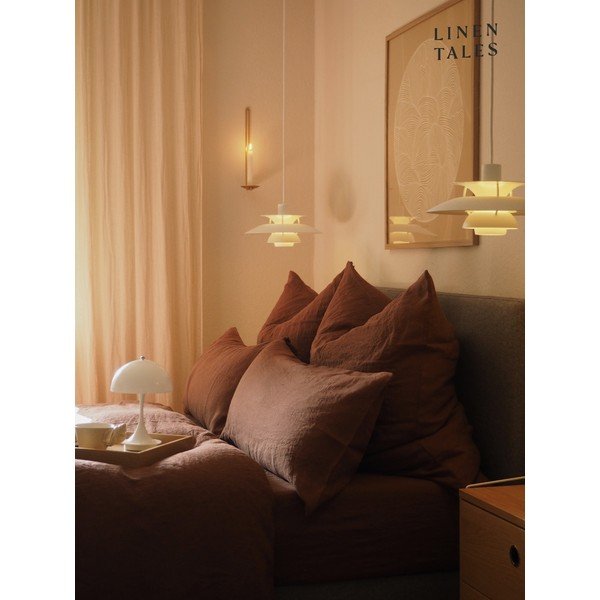 Ľanová obliečka na vankúš 50x70 cm Chocolate – Linen Tales-image-2