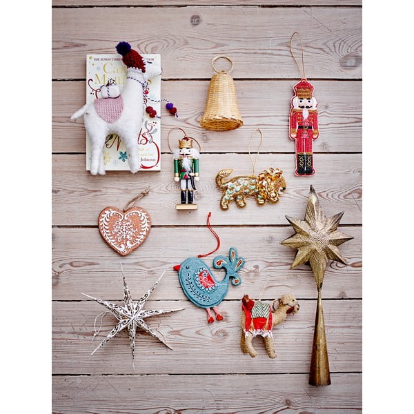 Papierové vianočné ozdoby v súprave 2 ks Lecce – Bloomingville-image-2