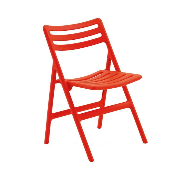 Oranžová skladacia stolička Magis Air