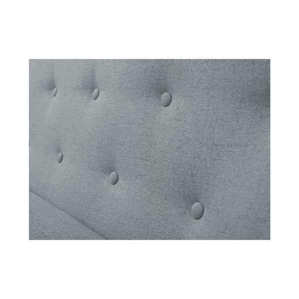 Svetlomodrá dvojmiestna pohovka s hnedými nohami Mazzini Sofas Piemont-image-4