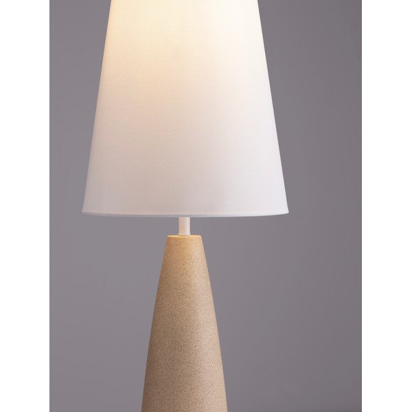 Biela/krémovobiela stojacia lampa (výška  130 cm) Mizu – Nova Luce-image-1