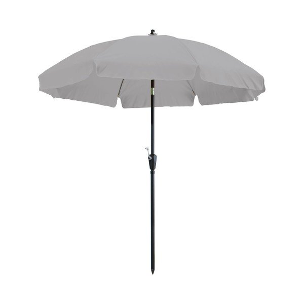 Sivý slnečník ø 250 cm Lanzarote - Madison