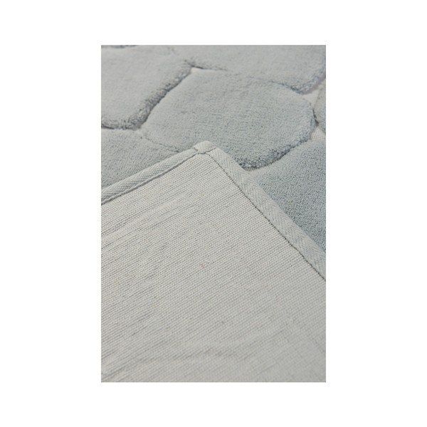 Sada 2 sivých bavlnených kúpeľňových predložiek Confetti Bathmats Parma Grey-image-1