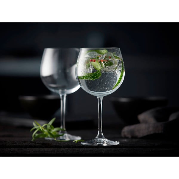 Súprava 4 pohárov na gin & tonic Lyngby Glas Juvel, 570 ml-image-3