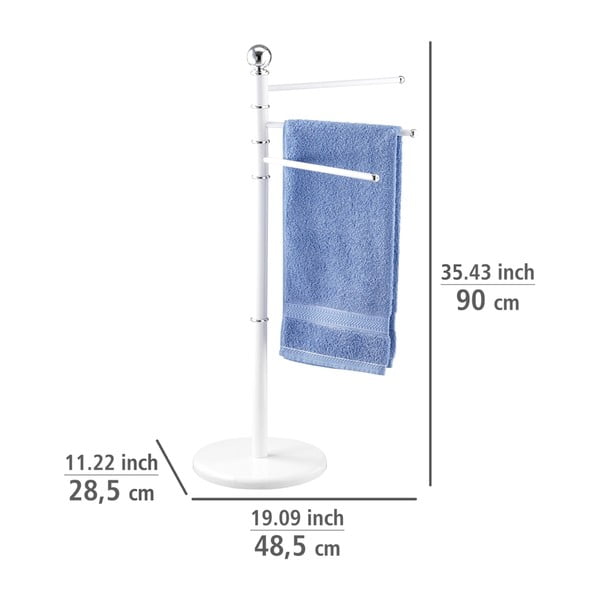 Biely stojan na uteráky Wenko Exclusive-image-2
