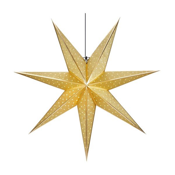 V zlatej farbe vianočná svetelná dekorácia ø 45 cm Glitter – Markslöjd