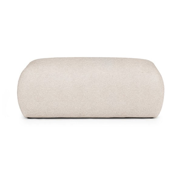 Krémová podnožka z textílie buklé Mirel – Rodier