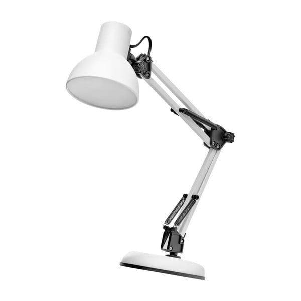 Biela stolová lampa (výška 48 cm) Lucas – EMOS