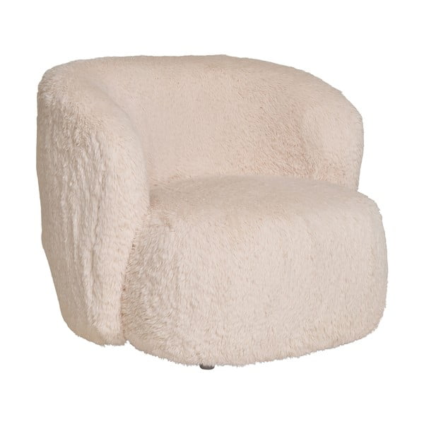 Krémové kreslo Setubal – House Nordic