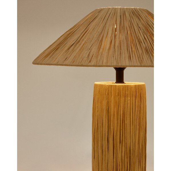 Stolová lampa v prírodnej farbe (výška 41 cm) Samse – Kave Home-image-3