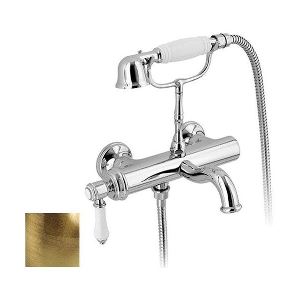 Nástenná vaňová batéria v bronzovej farbe (2 výstupy) Vienna – Sapho