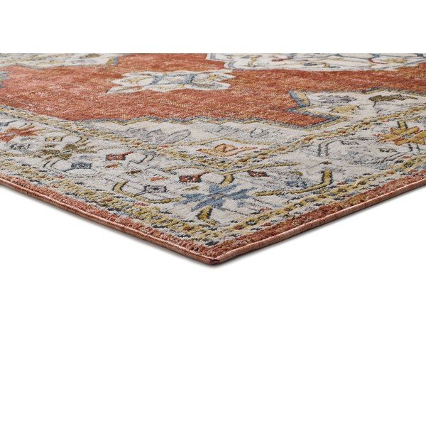 Oranžový/béžový koberec 155x230 cm Truva – Universal-image-2