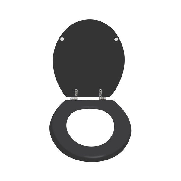 Matnečierne WC sedadlo Wenko Prima, 41 x 38 cm-image-1