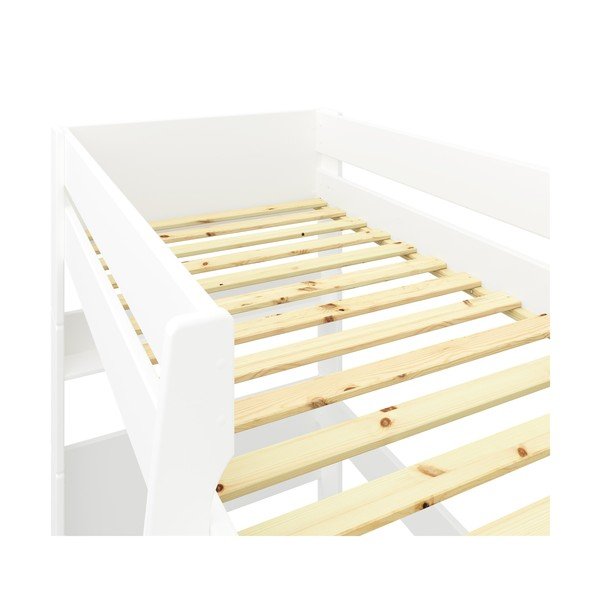 Biela vyvýšená detská posteľ 90x200 cm Steens for Kids - Tvilum-image-3