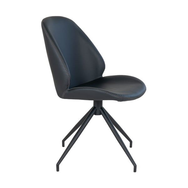 Čierne jedálenské stoličky v súprave 2 ks Monte – House Nordic-image-2