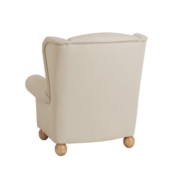 Béžové kreslo ušiak Max Winzer Monarch Beige-image-1