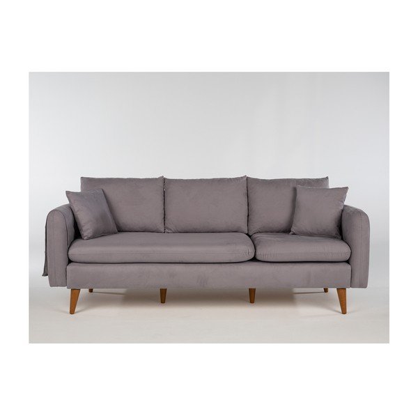 Sivá pohovka 215 cm Sofia – Balcab Home