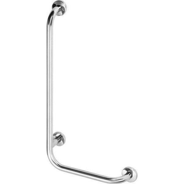 Nástenné madlo do kúpeľne z nehrdzavejúcej ocele 63 cm Handicap Left – Sapho