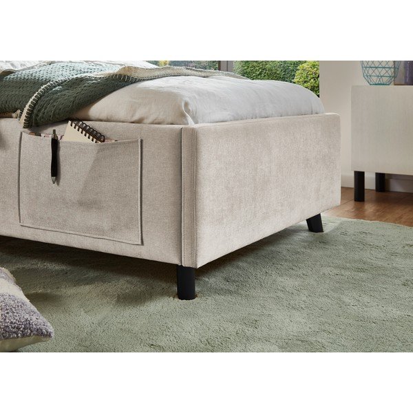 Béžová detská posteľ bez roštu 90x200 cm Cosy – Meise Möbel-image-3