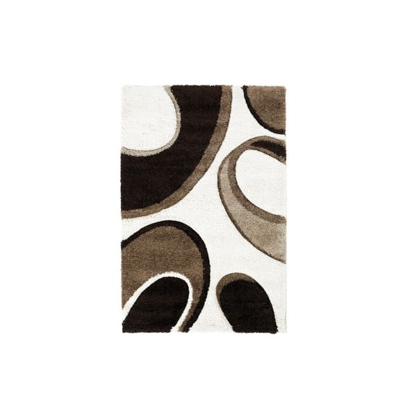 Hnedo-béžový koberec Think Rugs Fashion, 120 × 170 cm