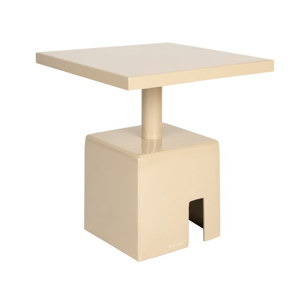 Kovový odkladací stolík 40x40 cm Chubby – Zuiver