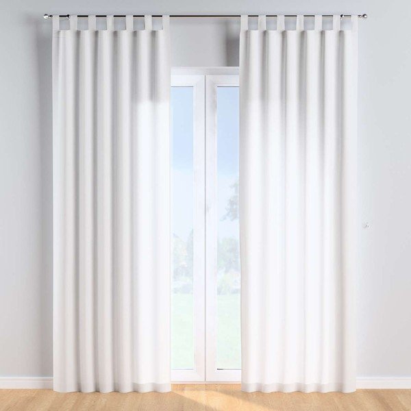 Biely záves 260x130 cm Happiness - Yellow Tipi-image-1