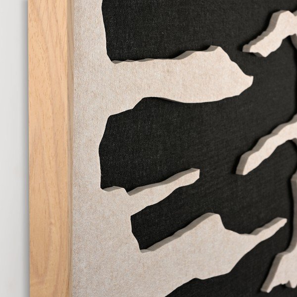 3D obraz s rámom/akustický 90x120 cm Frequency 2 – Malerifabrikken-image-3