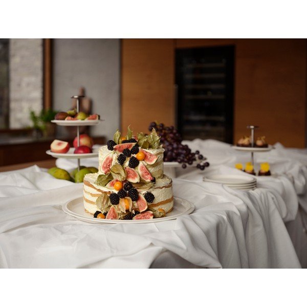 Servírovacia porcelánová tácka ø 32 cm Eau – Zone-image-1