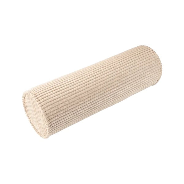 Svetlohnedý menčestrový detský pohovkový vankúš Roll – Wigiwama
