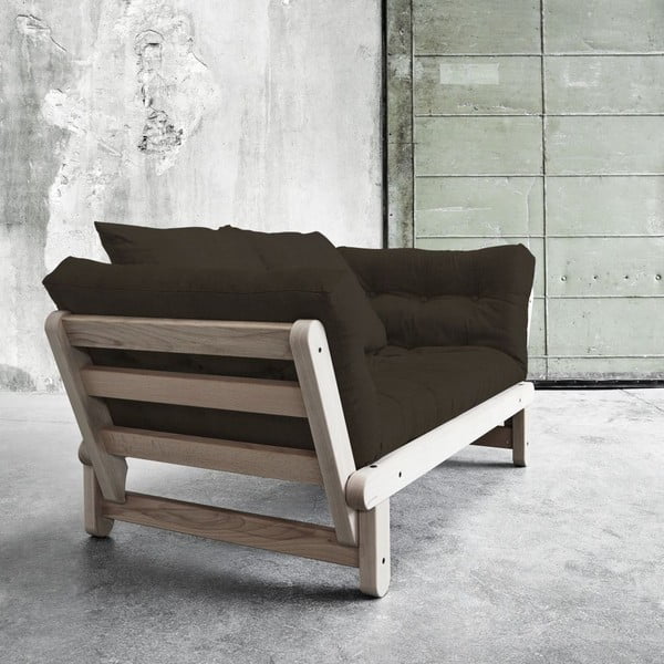 Rozkladacia pohovka Beat Beech/Choco Brown-image-3