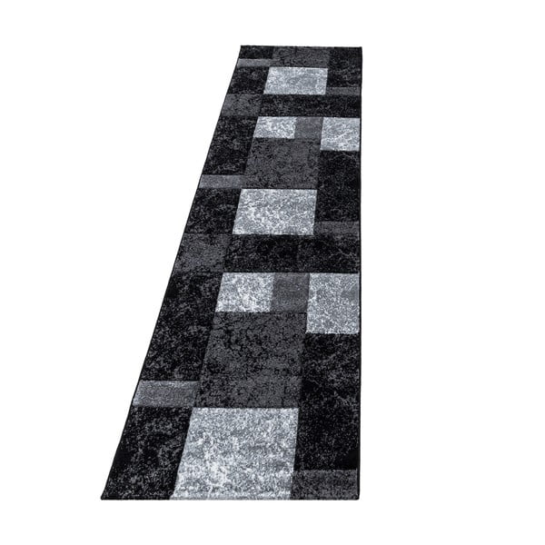 Tmavosivý behúň 80x300 cm Hawaii – Ayyildiz Carpets