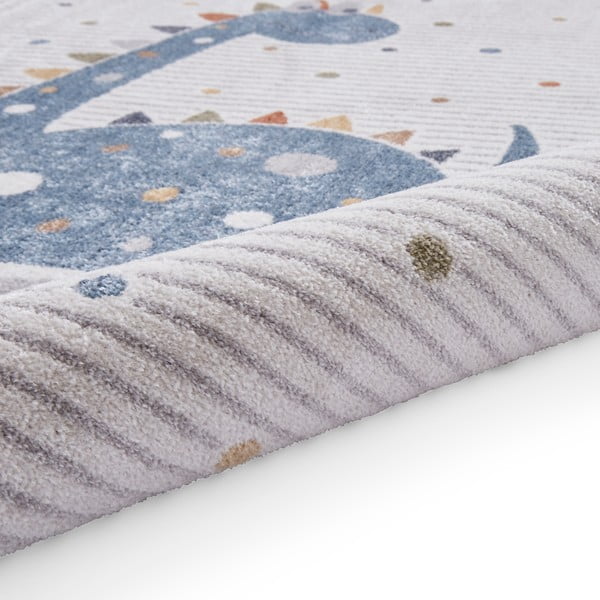 Modro-svetlosivý detský koberec 120x170 cm Vida Kids Dinosaur – Think Rugs-image-4