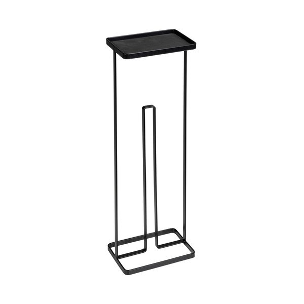 Čierny stojan na toaletný papier Wenko Gissi-image-3
