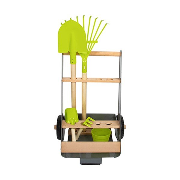 Detský set na zahrádkárčenie Legler Trolley-image-2