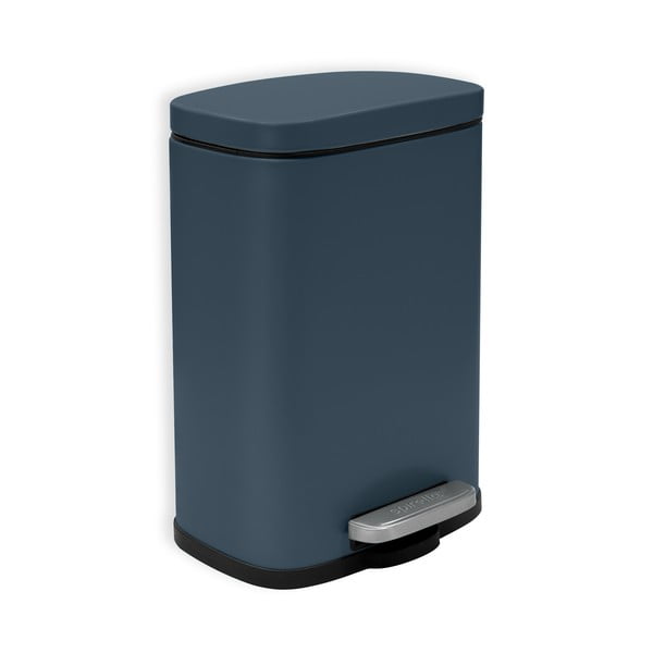 Nášľapný oceľový odpadkový kôš v petrolejovej farbe 5 l Akira – Spirella