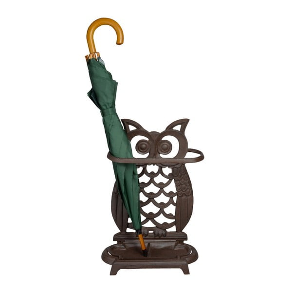Liatinový stojan na dáždniky Esschert Design Owl
