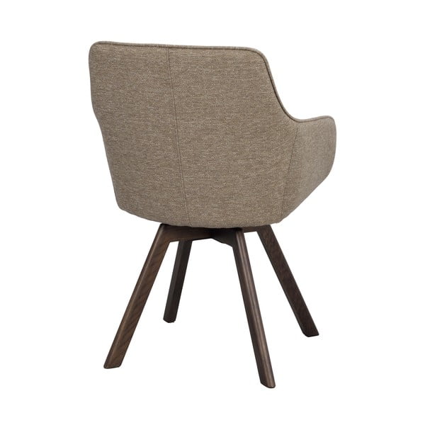 Béžové čalúnené jedálenské kreslá v súprave 2 ks Alison – Rowico-image-3