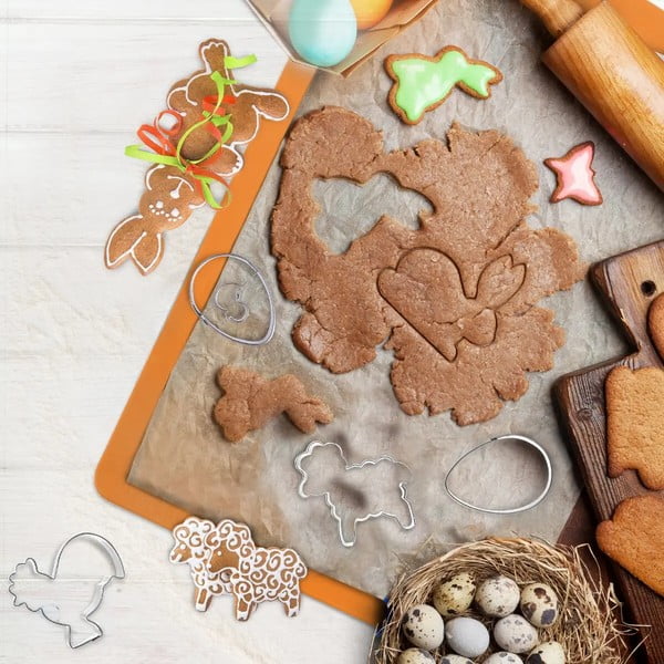 Sada 2 antikoro veľkonočných vykrajovadiel Orion Egg-image-1